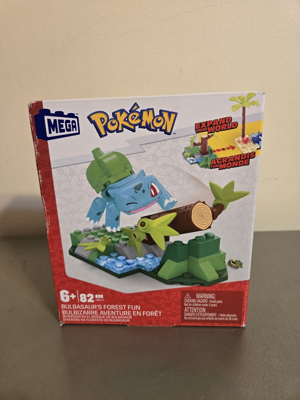 MEGA Pokémon Bulbasaur’s Forest Fun Building Set